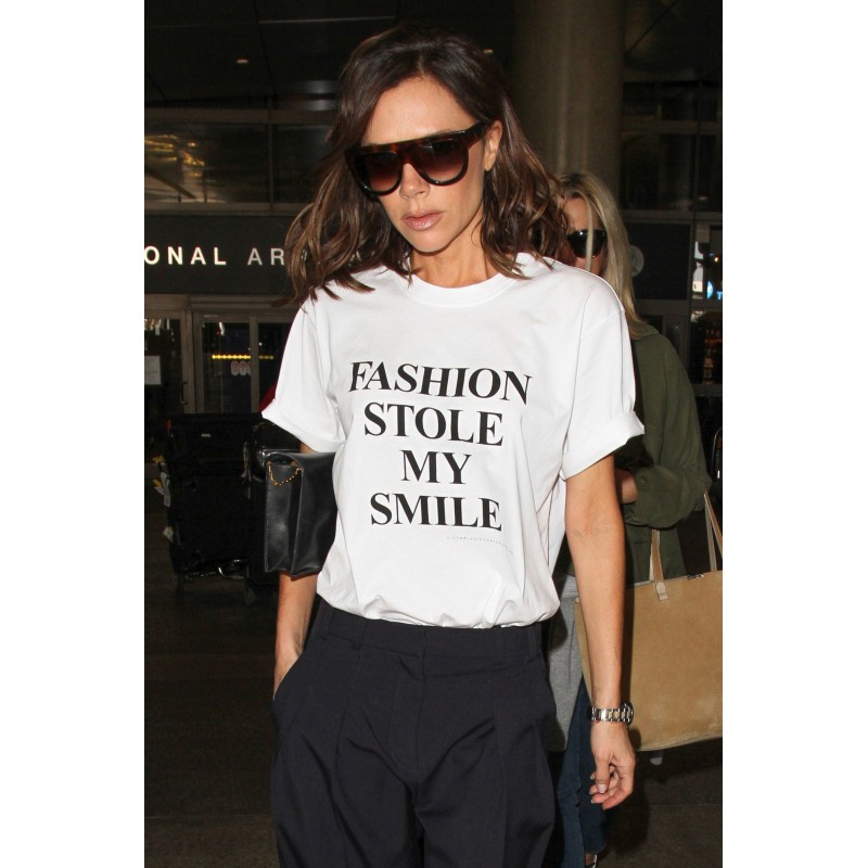 T-Shirt Fashion stole my Smile - Femme Cadeau