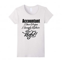 T-Shirt cadeau comptable