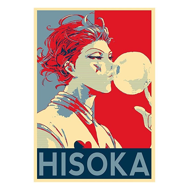 Affiche Hisoka - Poster hunter x hunter propaganda