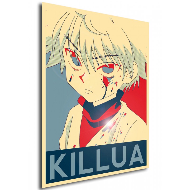 Affiche Killua - Poster hunter x hunter propaganda