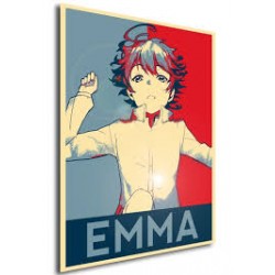 Affiche Emma - Poster Yakusoku no Neverland (The Promised Neverland) propaganda