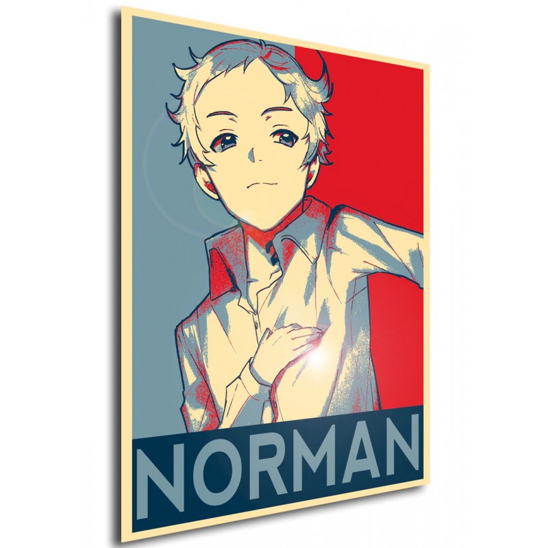 Affiche Norman  - Poster Yakusoku no Neverland (The Promised Neverland) propaganda