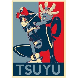 Affiche Tsuyu poster My hero academia propaganda
