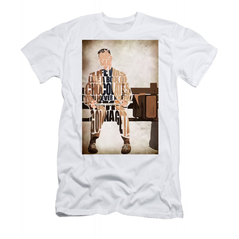 T-Shirt Forrest Gump - Tom Hanks - homme et enfant
