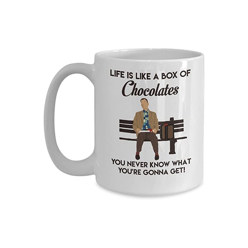 Mug Forrest Gump Mug Life is like a box of Chocolates - Tasse cadeau