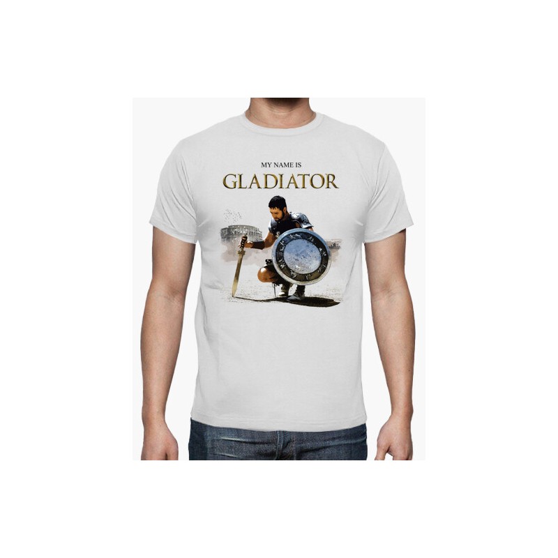 T-Shirt my name is gladiator - homme et enfant