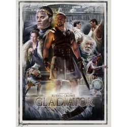 Affiche Gladiator - Poster alternative gladiateur