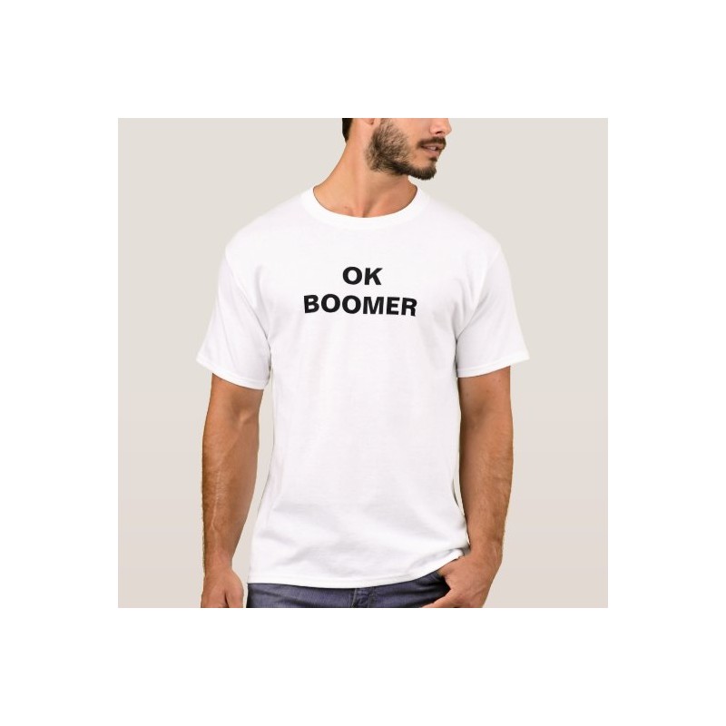 T-shirt ok boomer - Homme & enfant