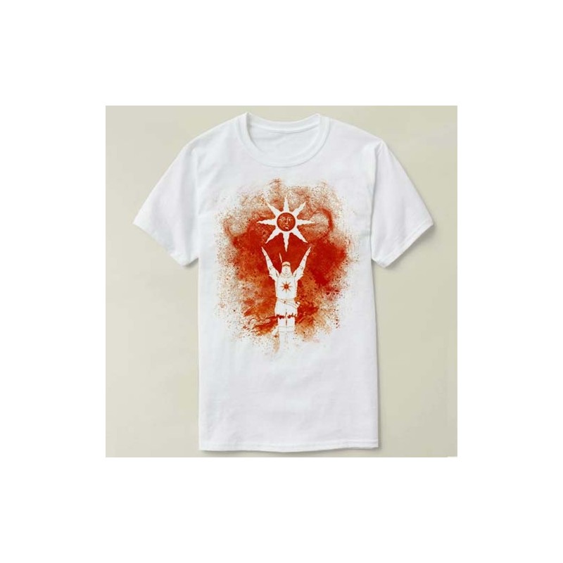 T-shirt Dark souls Praise the sun - Homme & enfant
