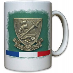 Mug Commando marine france - Tasse cadeau commando hubert jaubert