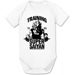 Body bébé Goku training to go super saiyan