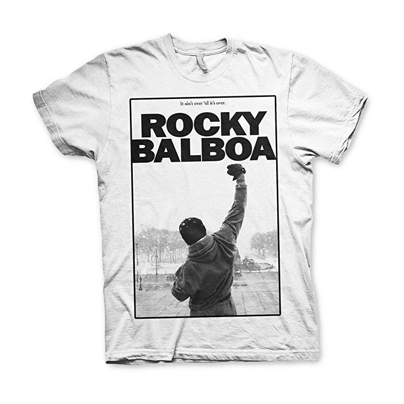 T-shirt Rocky Balboa Not OVER - Homme et enfant