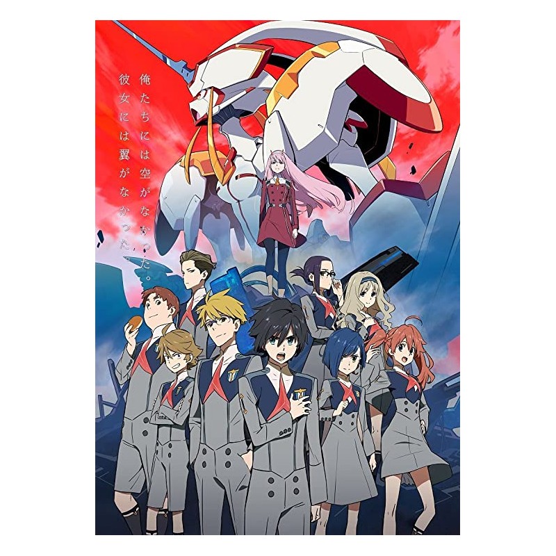 Affiche Darling in the franxx -  Poster avec cadre tableau