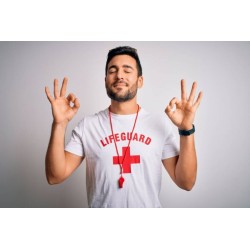 TShirt Lifeguard Croix Rouge - Fan Homme & Enfant