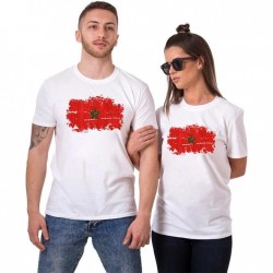 T-Shirt Couple maroc - Cadeau duo amoureux