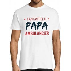 TShirt Papa ambulancier - Adulte et enfant