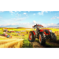 Affiche Farming simulator - Poster avec cadre tableau