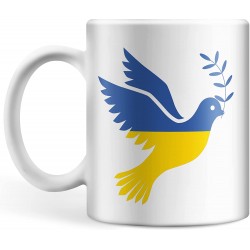 Mug colombe ukrainienne - tasse soutien Ukraine