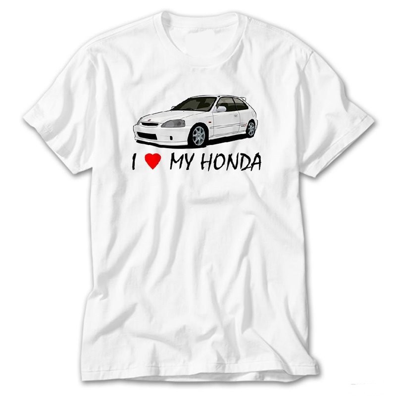T-Shirt Love my honda - Adulte et enfant vêtement automobile