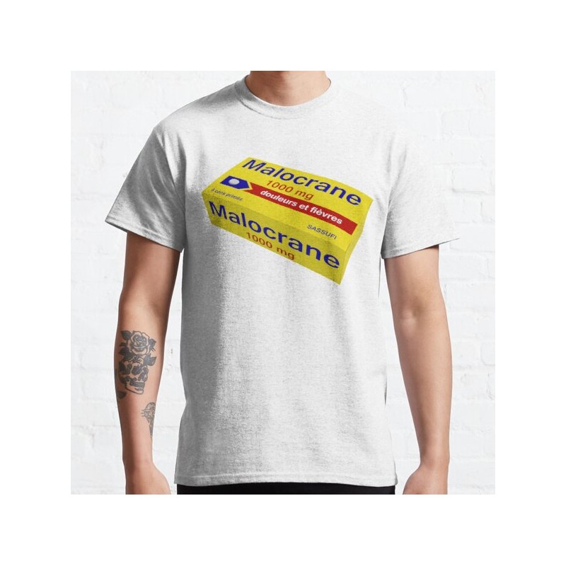 T-Shirt MalOcrane - Adulte et enfant vêtement pharmacien humour doliprane