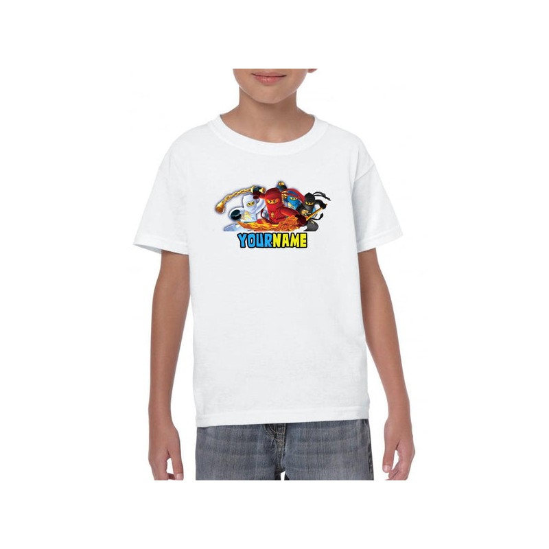 T-Shirt ninjago Adulte / enfant - vêtement prénom personnalisable