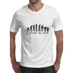T-Shirt geek evolution - Adulte et enfant