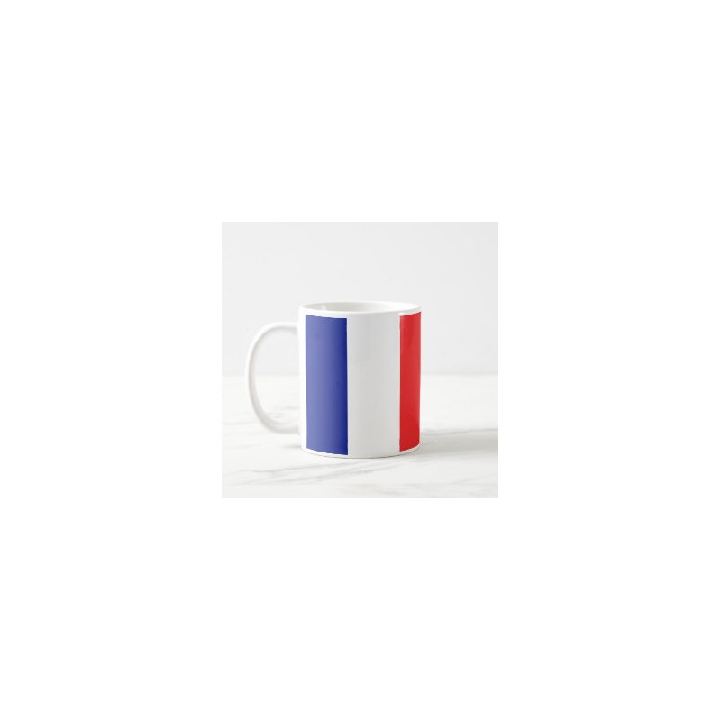 Mug bleu blanc rouge - Tasse patriote
