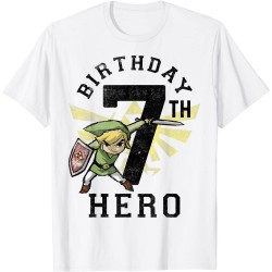 T-Shirt Zelda Birthday - Adulte et enfant gamer cadeau anniversaire
