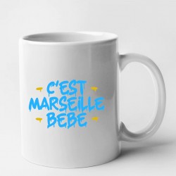 Mug c'est Marseille bébé - Tasse idée cadeau