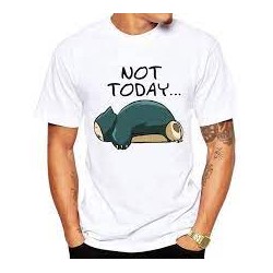 T-shirt not today - Homme et enfant ronflex