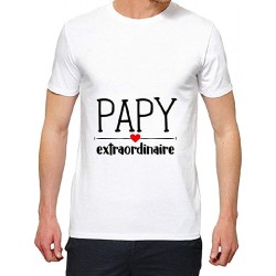 T-Shirt papy extraordinaire - Cadeau grand parent