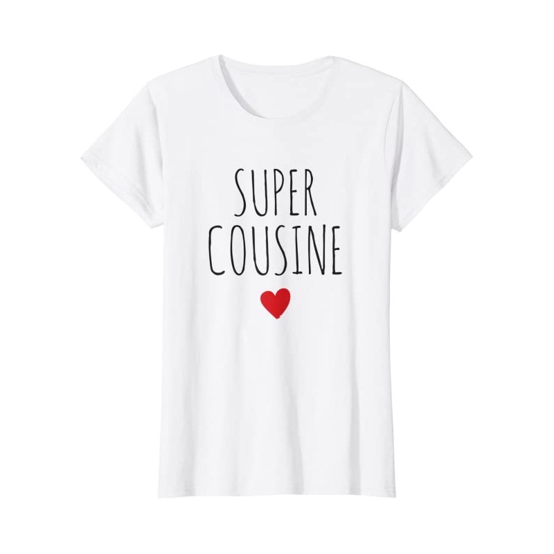 T-Shirt super cousine - Femme Cadeau