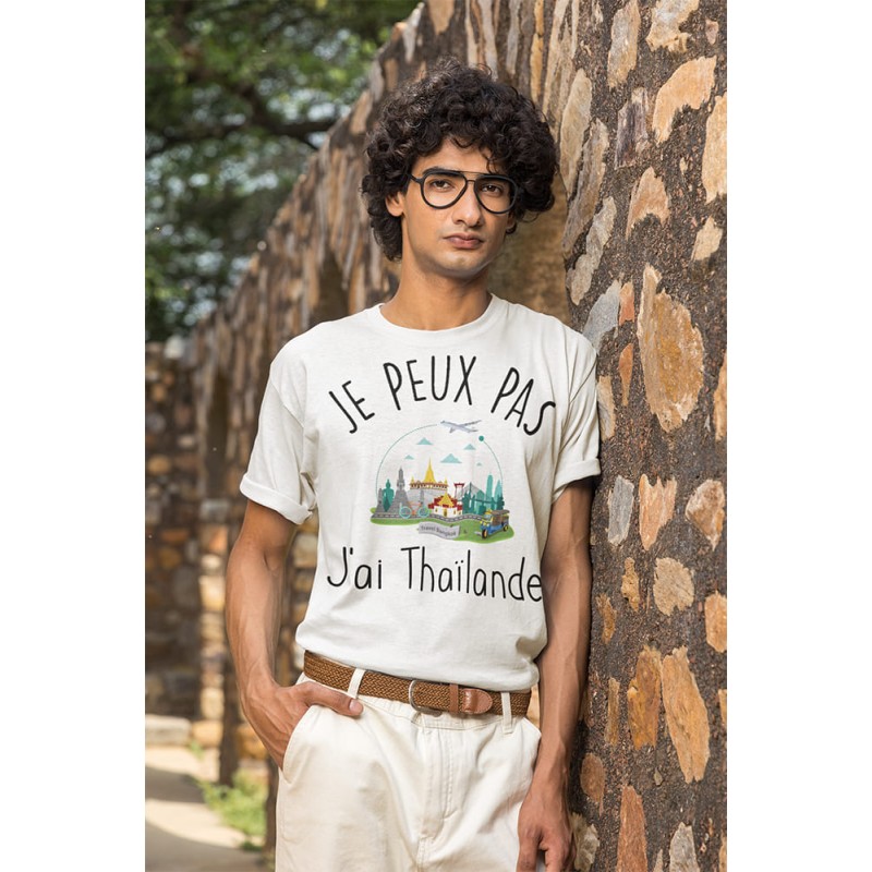 T-shirt Je peux pas j'ai thailande - Adulte et enfant voyage