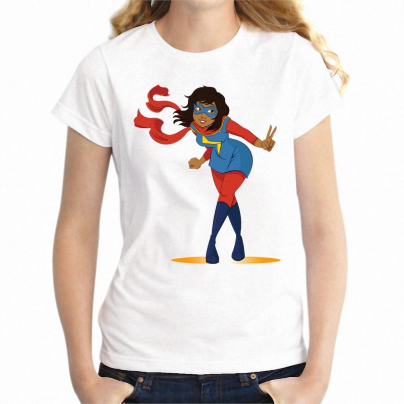 T-Shirt Miss Marvel - femme et enfant