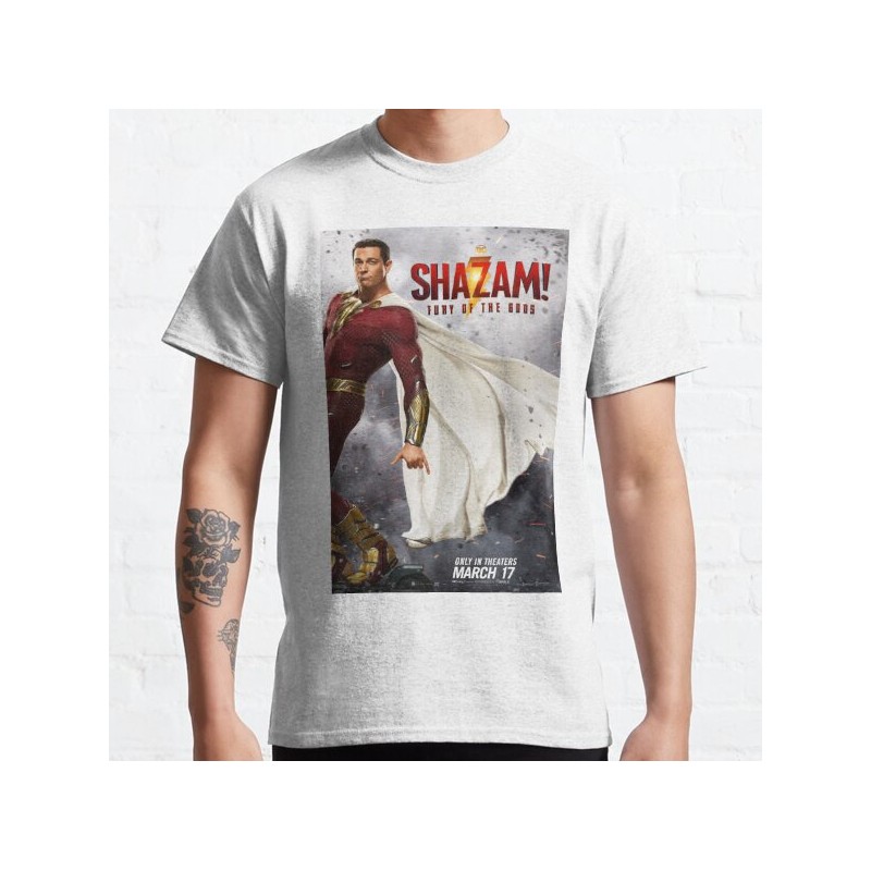 Tshirt Shazam - Adulte et enfant cadeau