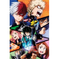 Affiche Hero Anime- Poster ou avec cadre