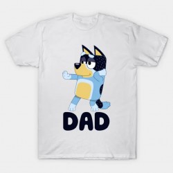 T-Shirt bluey DAD - Taille enfant et adulte