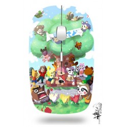 Souris ordinateur sans fil - animal crossing