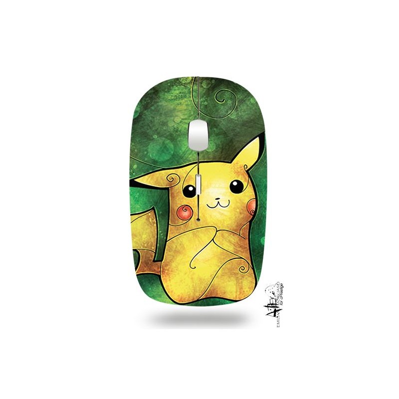 Souris ordinateur sans fil - Pikachu Pokemon