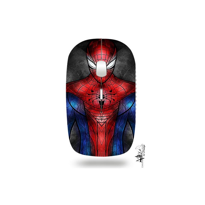 Souris ordinateur sans fil - Spiderman Marvel