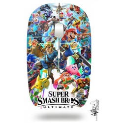 Souris ordinateur sans fil - Super smash bross