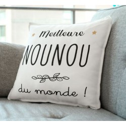 Coussin Meilleure nounou du monde