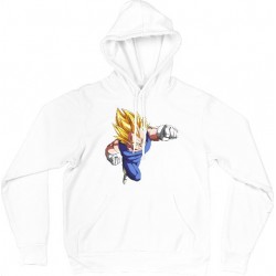 Sweat Shirt CAPUCHE - Dragon ball z Vegeta