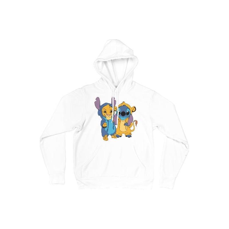 Sweat Shirt CAPUCHE - stitch simba