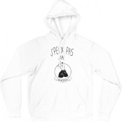 Sweat Shirt CAPUCHE - j'peux pas j'ai AIKIDO