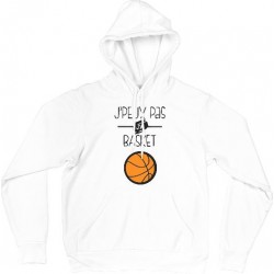 Sweat Shirt CAPUCHE - j'peux pas j'ai basket