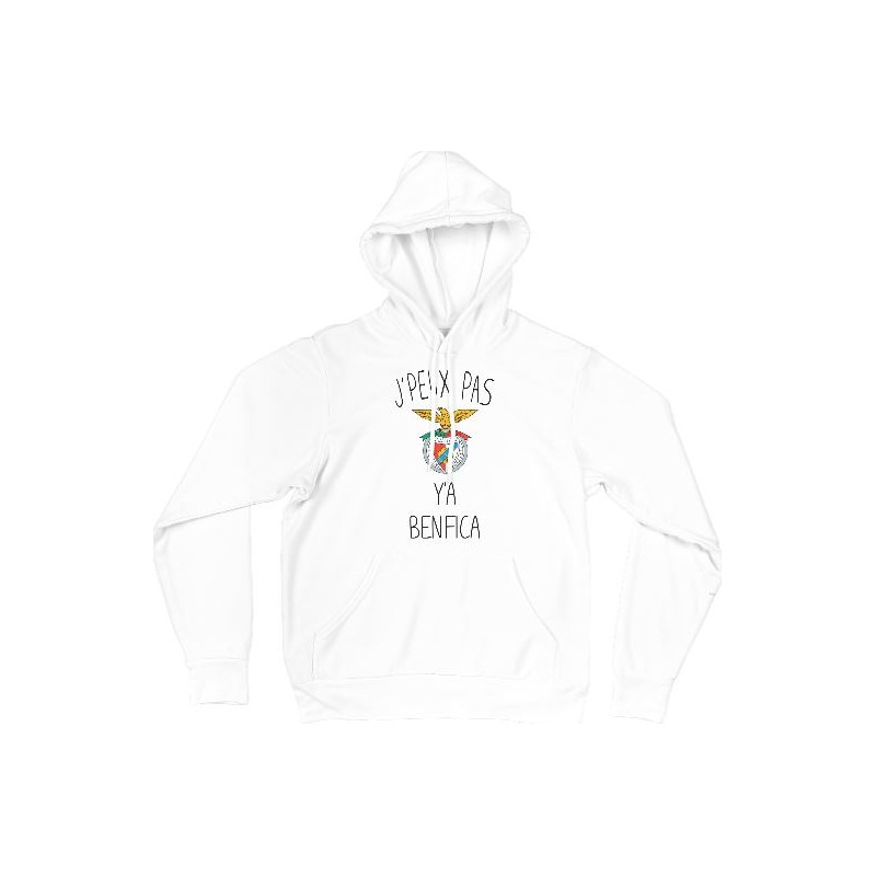 Sweat Shirt CAPUCHE - j'peux pas y a benfica