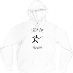 Sweat Shirt CAPUCHE - j'peux pas j'ai escrime