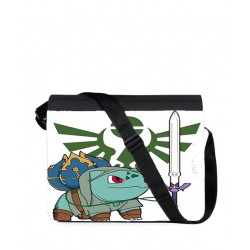 Sac grande Bandoulière - bulbizarre zelda pokemon