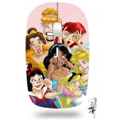 Souris ordinateur sans fil - Princesses disney